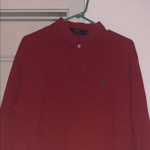 RALPH LAUREN LONG SLEEVE COLLARED SHIRT